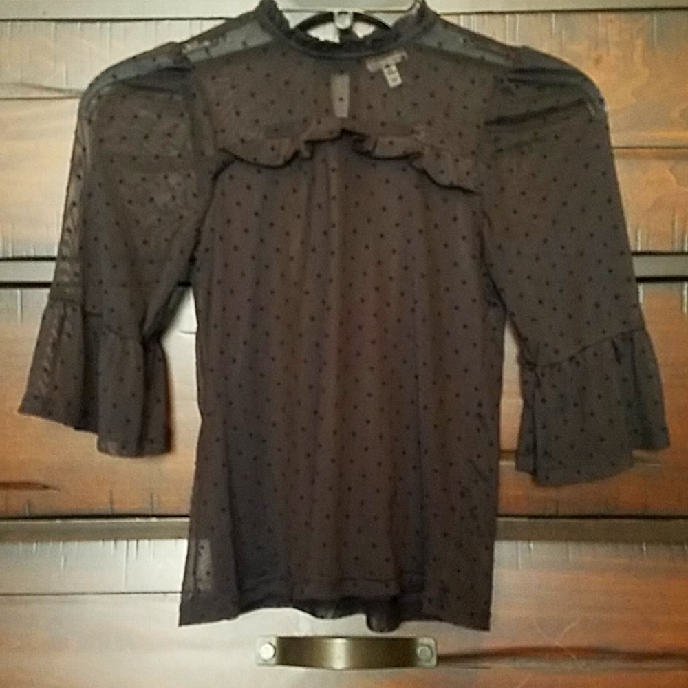 Girl top soft lace shirt